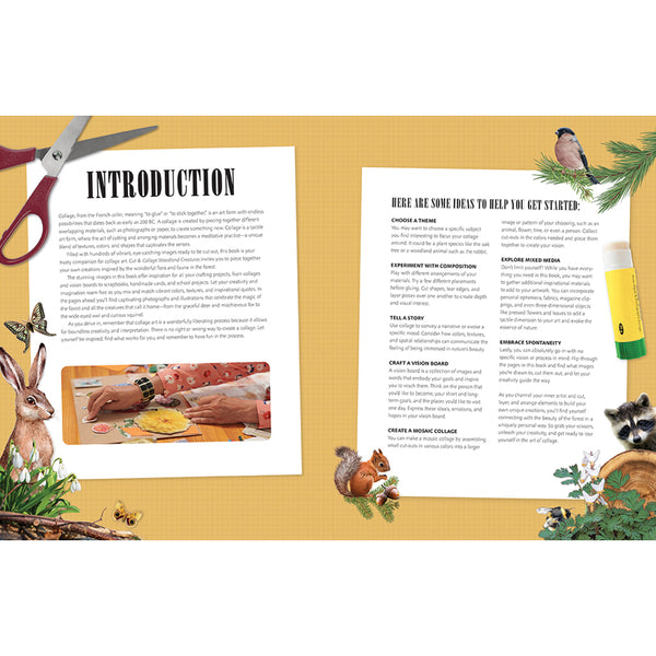 Insight Editions Cut And Collage Woodland Creatures – Insight Editions