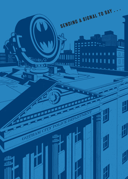 Insight Editions DC Comics: Batman Bat-Signal Birthday Pop Up Card – Insight Editions