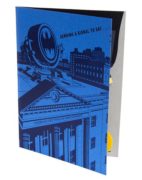 Insight Editions DC Comics: Batman Bat-Signal Birthday Pop Up Card – Insight Editions