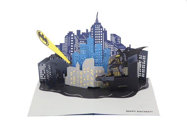 insight editions DC Comics: Batman Bat-Signal Birthday Pop Up Card – Insight Editions
