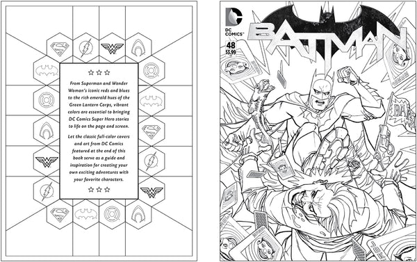 Insight Editions DC Comics Coloring Book – Insight Editions