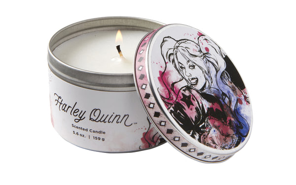 insight editions DC Comics: Harley Quinn Scented Candle (5.6 oz.) – Insight Editions