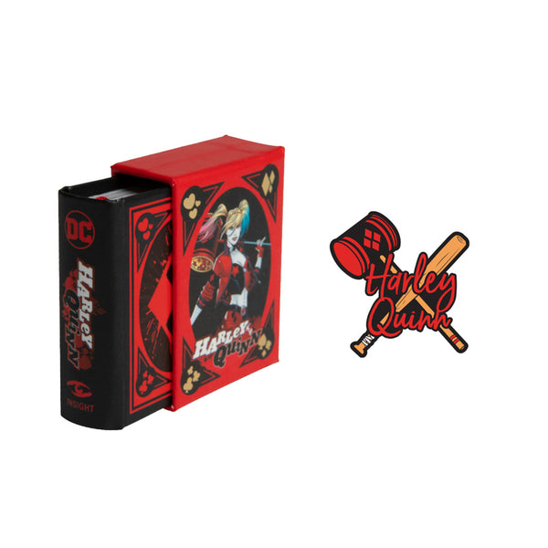 Insight Editions DC Comics: Harley Quinn Tiny Book And Pin Set – Insight Editions