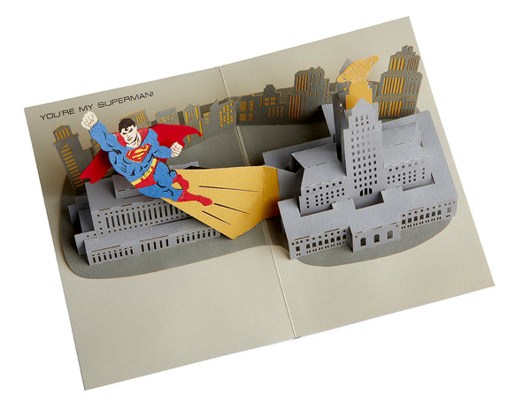Insight Editions DC Comics: Superman Signature Pop-Up Card – Insight Editions