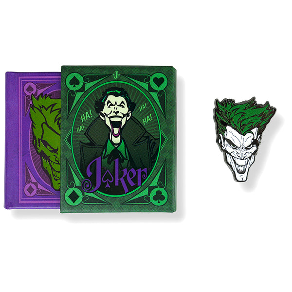 Insight Editions DC Comics: The Joker Tiny Book And Pin Set – Insight Editions