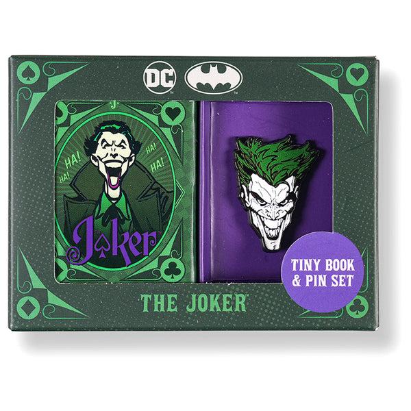 insight editions DC Comics: The Joker Tiny Book and Pin Set – Insight Editions