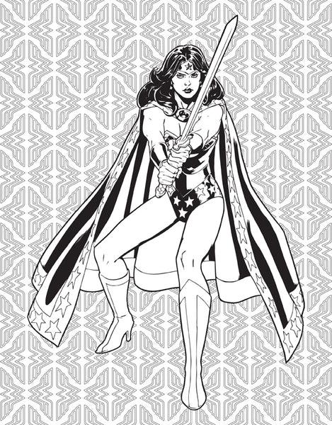 Insight Editions DC Comics: Wonder Woman Coloring Book – Insight Editions