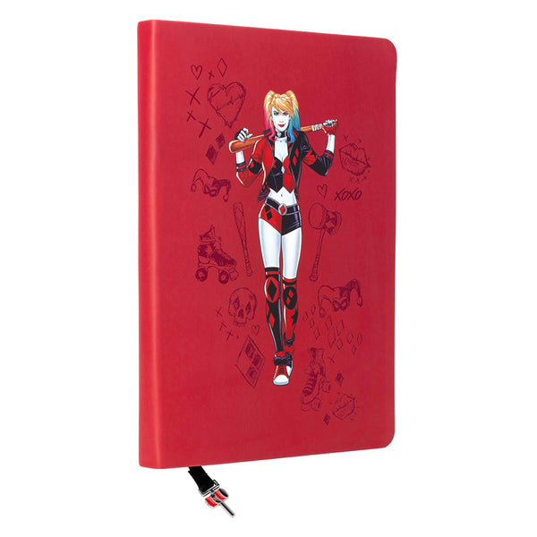 insight editions DC: Harley Quinn Journal with Ribbon Charm – Insight Editions