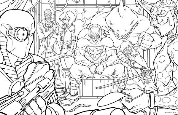 Insight Editions DC Super-Villains: The Official Coloring Book – Insight Editions