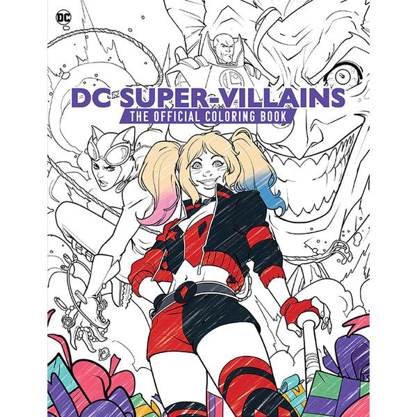 insight editions DC Super-Villains: The Official Coloring Book – Insight Editions