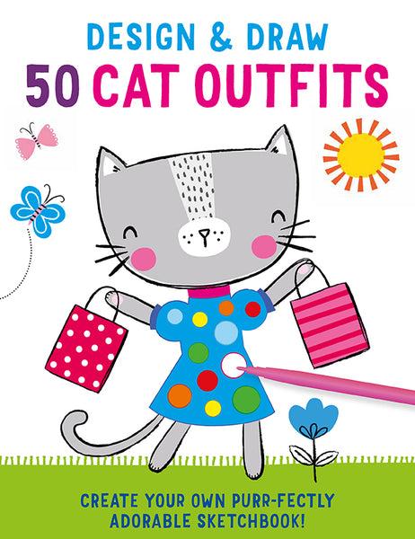 insight editions Design and Draw 50 Cat Outfits – Insight Editions