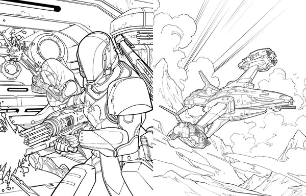Insight Editions Destiny: The Official Coloring Book Vol. 2 – Insight Editions