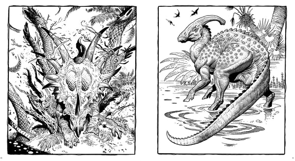 Insight Editions Dinosaurs: A Coloring Book By William Stout – Insight Editions