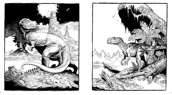 Insight Editions Dinosaurs: A Coloring Book By William Stout – Insight Editions