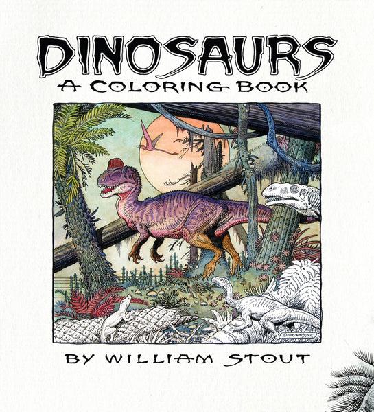 insight editions Dinosaurs: A Coloring Book by William Stout – Insight Editions