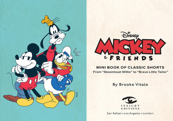 Insight Editions Disney: Mickey And Friends: Mini Book Of Classic Shorts – Insight Editions