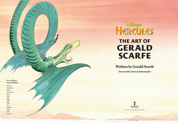 Insight Editions Disney's Hercules: The Art Of Gerald Scarfe – Insight Editions