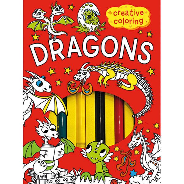 insight editions Dragons Mini-Coloring Kit – Insight Editions
