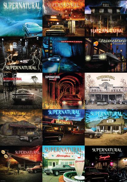Insight Editions Essential Supernatural Puzzle And Book Set – Insight Editions