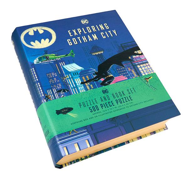 insight editions Exploring Gotham City Puzzle and Book Set – Insight Editions