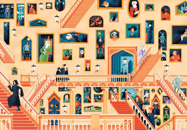 Insight Editions Exploring Hogwarts Puzzle And Book Set – Insight Editions