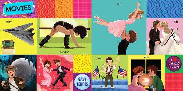 Insight Editions First 100 Words From The 80s – Insight Editions