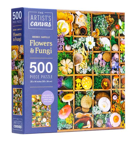 insight editions Flowers and Fungi Jigsaw Puzzle – Insight Editions