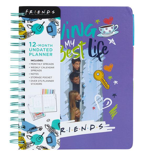 insight editions Friends: 12-Month Undated Planner – Insight Editions