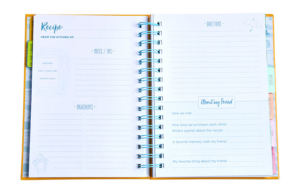 Insight Editions Friends: The Official Recipe Journal – Insight Editions