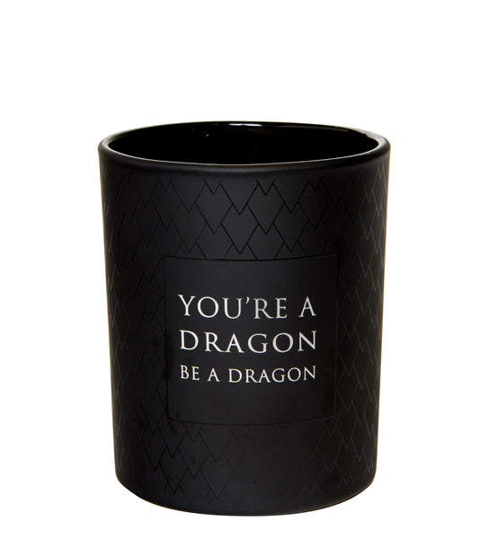Insight Editions Game Of Thrones: "Be A Dragon" Glass Votive Candle – Insight Editions