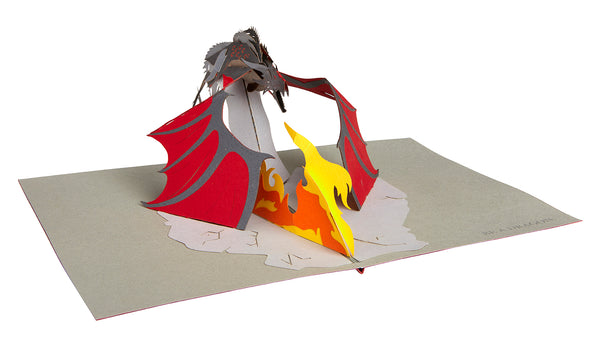 insight editions Game of Thrones: Dragon Signature Pop-Up Card – Insight Editions