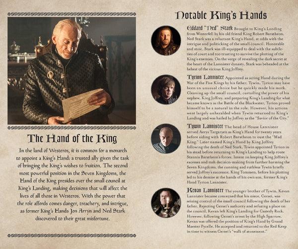 Insight Editions Game Of Thrones: Hand Of The King Hardcover Ruled Journal – Insight Editions