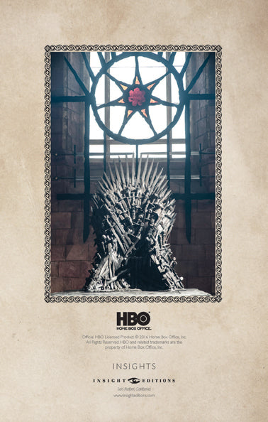 Insight Editions Game Of Thrones: Hand Of The King Hardcover Ruled Journal – Insight Editions