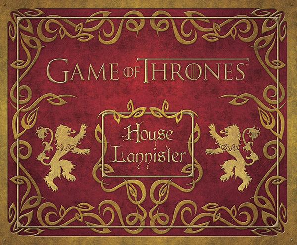 insight editions Game of Thrones: House Lannister Deluxe Stationery Set – Insight Editions