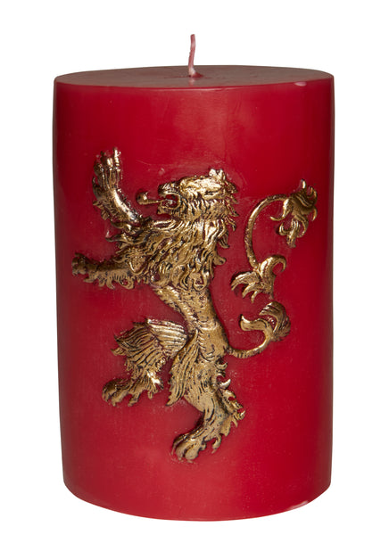Insight Editions Game Of Thrones: House Lannister Sculpted Sigil Candle – Insight Editions
