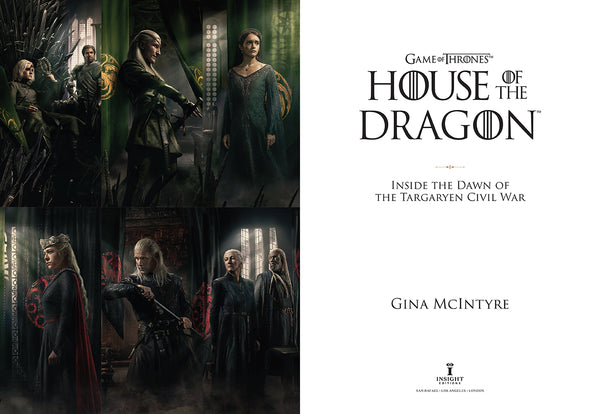 Insight Editions Game Of Thrones: House Of The Dragon – Insight Editions