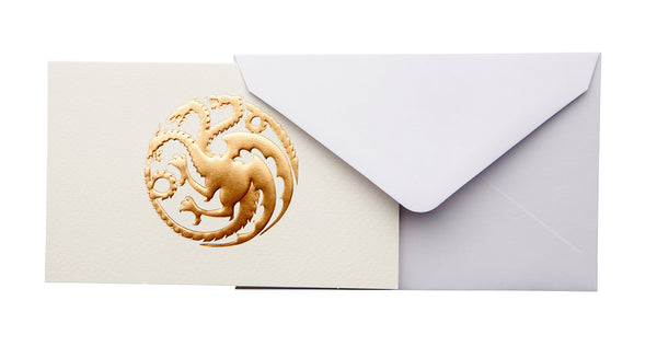 Insight Editions Game Of Thrones: House Sigil Foil Note Cards – Insight Editions