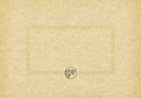 Insight Editions Game Of Thrones: House Stark: Desktop Stationery Set (With Pen) – Insight Editions