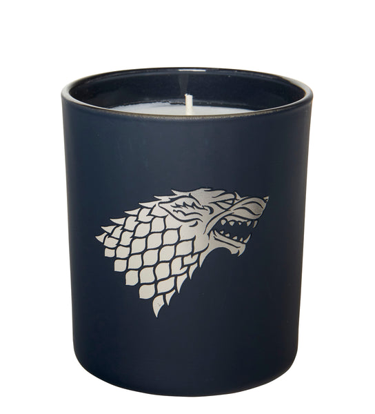 Insight Editions Game Of Thrones: House Stark Glass Candle – Insight Editions