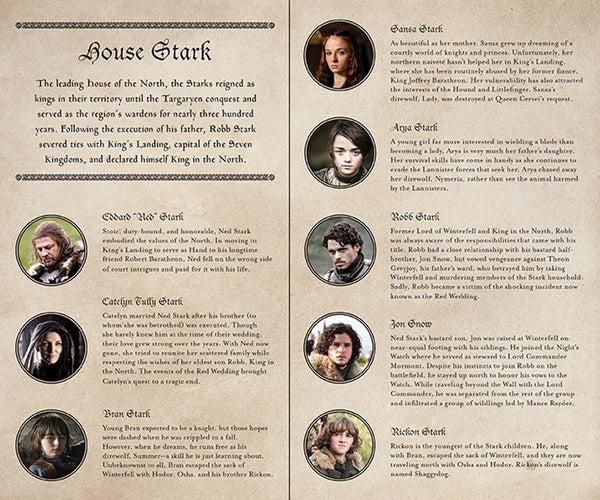 Insight Editions Game Of Thrones: House Stark Hardcover Ruled Journal (Large) – Insight Editions