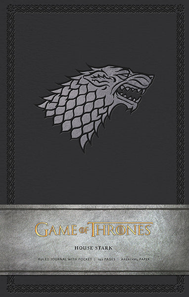insight editions Game of Thrones: House Stark Hardcover Ruled Journal (Large) – Insight Editions