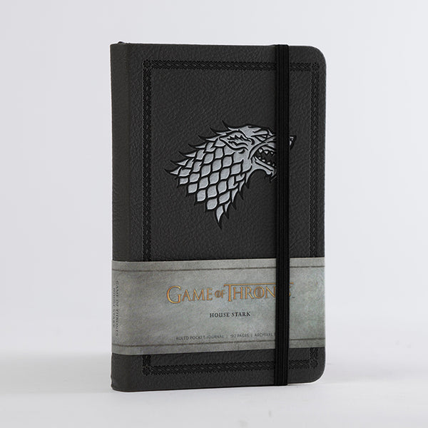 Insight Editions Game Of Thrones: House Stark Ruled Pocket Journal – Insight Editions