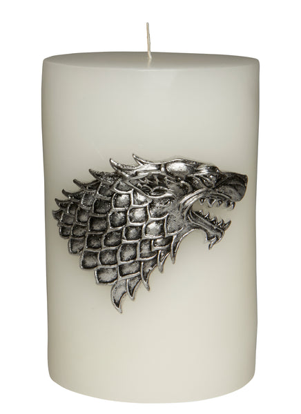 Insight Editions Game Of Thrones: House Stark Sculpted Sigil Candle – Insight Editions