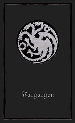 Insight Editions Game Of Thrones: House Targaryen: Desktop Stationery Set (With Pen) – Insight Editions
