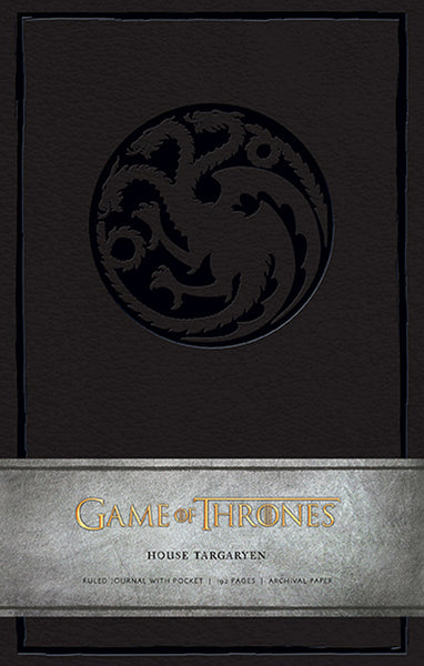 insight editions Game of Thrones: House Targaryen Hardcover Ruled Journal (Large) – Insight Editions