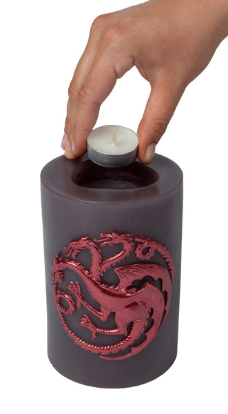 Insight Editions Game Of Thrones: House Targaryen Sculpted Sigil Candle – Insight Editions