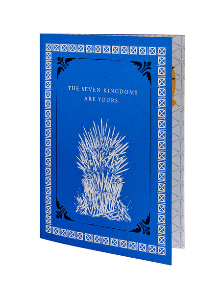 Insight Editions Game Of Thrones: Iron Throne Signature Pop-Up Card – Insight Editions