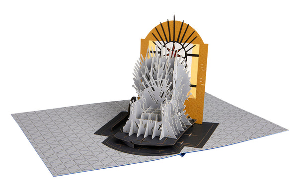 insight editions Game of Thrones: Iron Throne Signature Pop-Up Card – Insight Editions