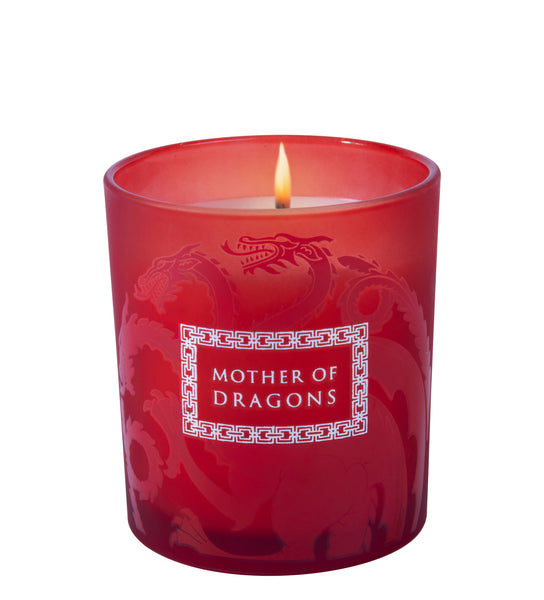insight editions Game of Thrones: "Mother of Dragons" Glass Candle – Insight Editions