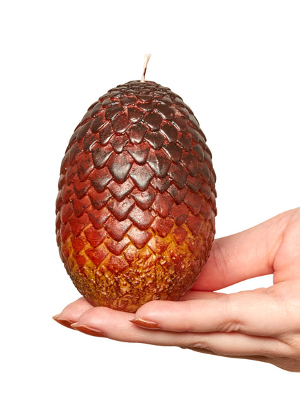 Insight Editions Game Of Thrones: Sculpted Dragon Egg Candle [Red] – Insight Editions